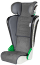 Kindersitz Noemi, besonders schmaler Kindersitz (3-8 Jahre) 100-135 cm, klappbarer Auto Kindersitz ECE R129 geprüft, bequemer Reisekindersitz Anthrazit